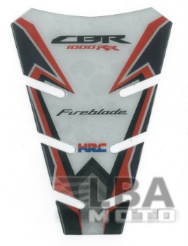 Наклейка на бак для мотоцикла Honda CBR1000RR Бело-Черно-Красный