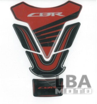 Наклейка на бак для мотоцикла Honda CBR 2 Красно-Черная
