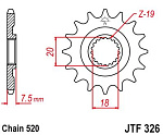 Звезда цепного привода JTF326 13