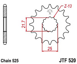 Звезда цепного привода JTF520 16