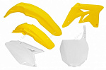 Комплект пластика R-Tech Suzuki RMZ250 07-09 (R-KITRMZ-OEM-507) желтый/белый