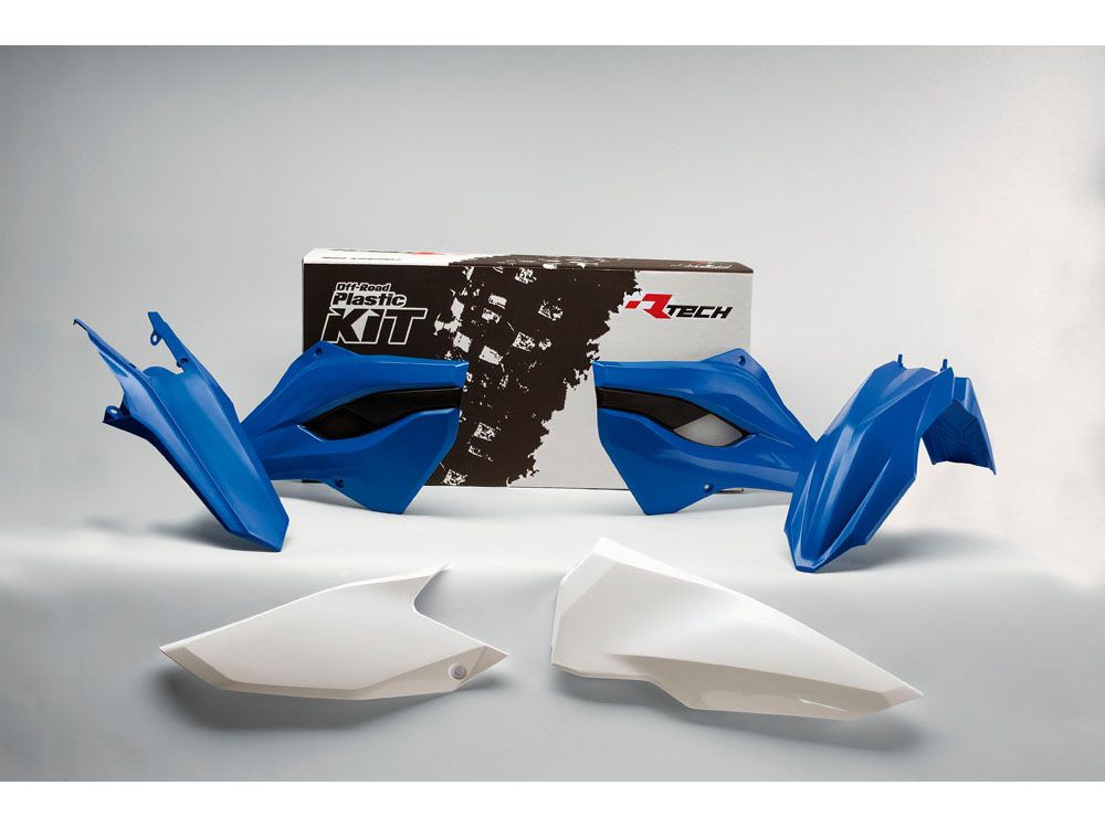 Комплект пластика R-Tech Husaberg TE/FE 13-14 (R-KITHBG-OEM-400) синий/белый
