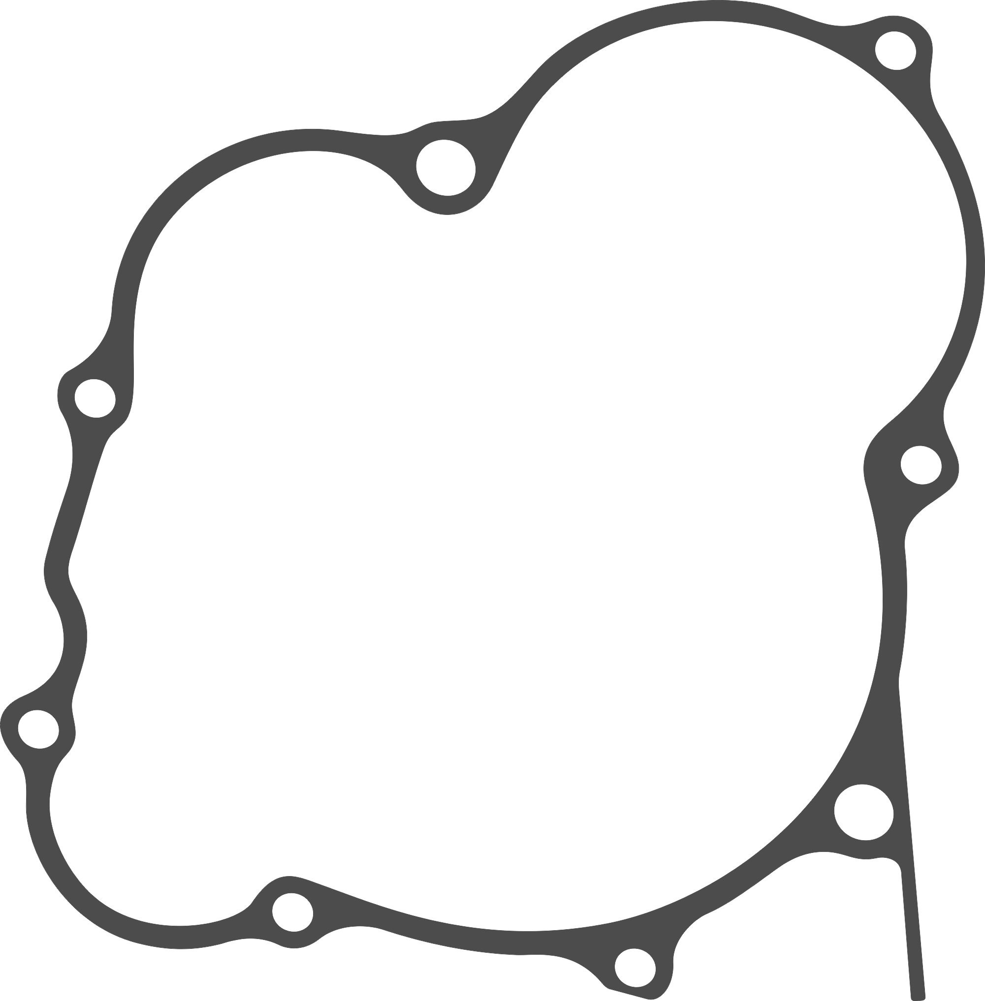 174MN-3 прокладка крышки генератора