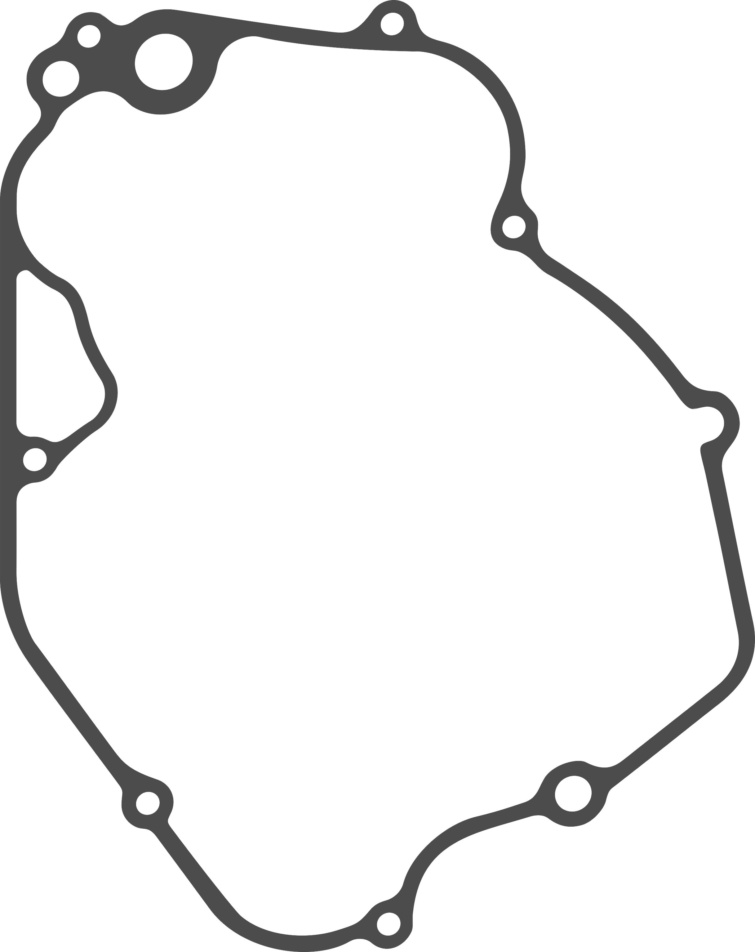 Lanza 2T MT250/DT230, Kews, GR, Zuumav прокладка крышки сцепления