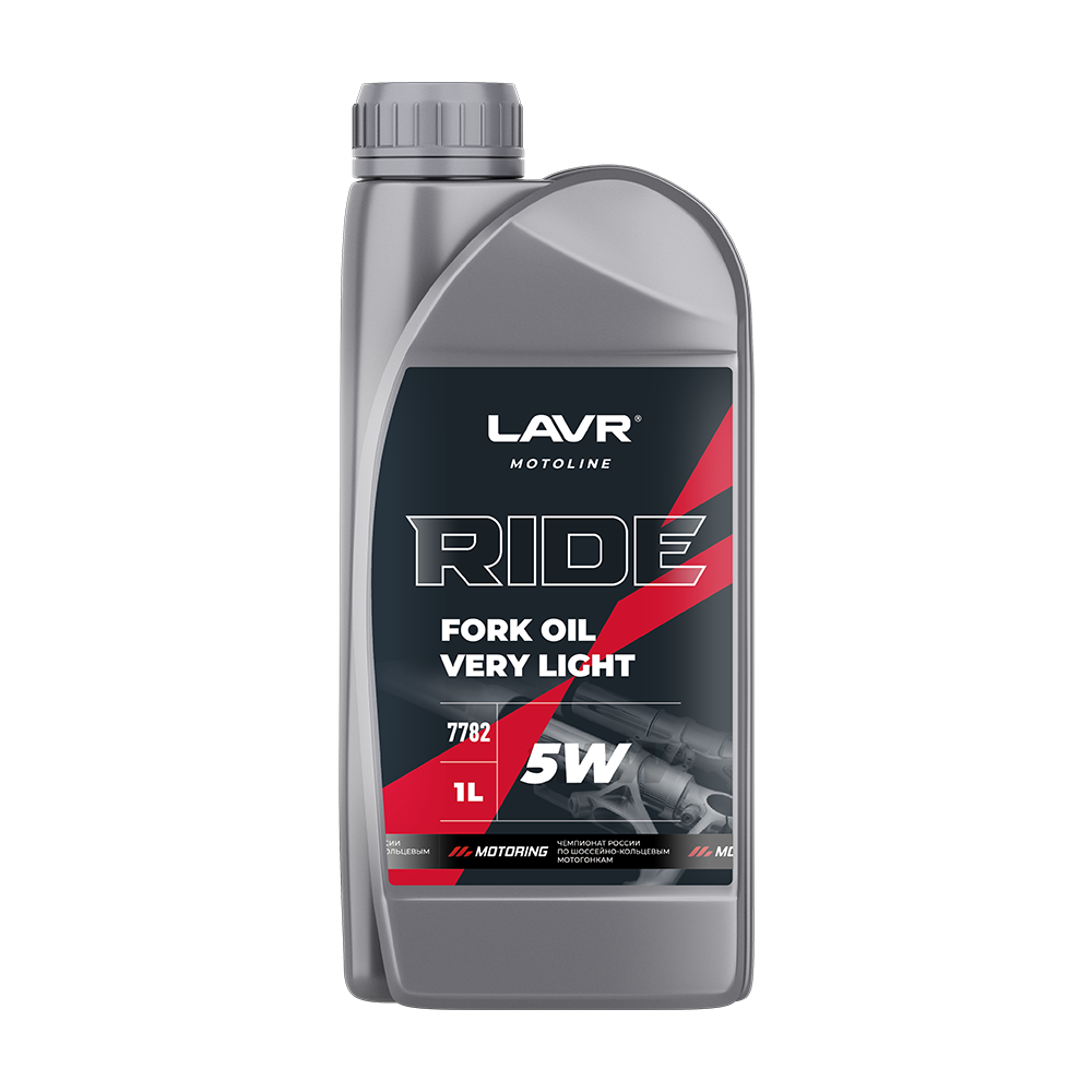 Вилочное масло LAVR MOTO FORK OIL 5W 1л