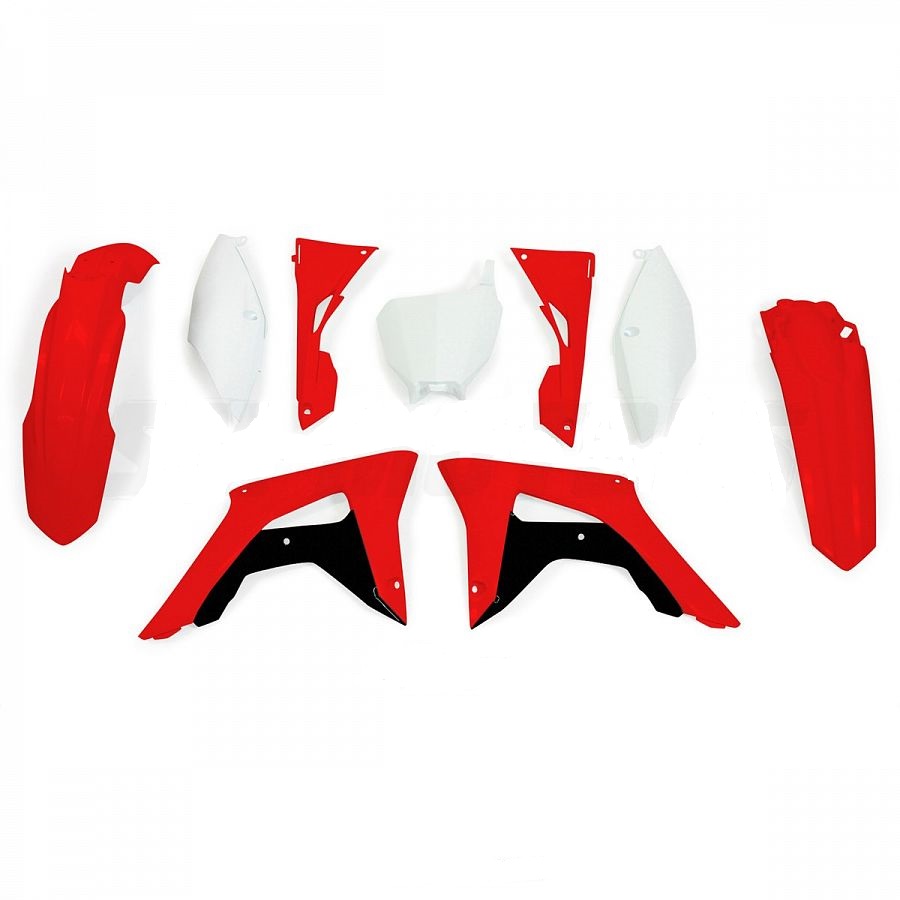 Комплект пластика R-Tech Honda CRF250R 2018, CRF450R 17-18 (R-KITCRF-OEM-599) красный-белый