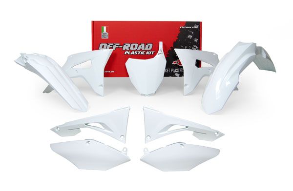 Комплект пластика R-Tech Honda CRF250R 18, CRF450R 17-18 (R-KITCRF-BN0-599) белый