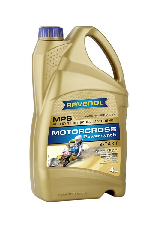 Моторное масло RAVENOL MPS Motocross Powersynth 2T (4л)