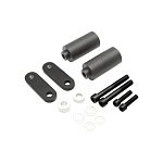 Слайдеры для мотоцикла Honda CBR1000RR 04-05, на раму, без резки пластика