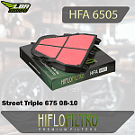 Воздушный фильтр HIFLO HFA6505 Triumph Daytona 675 06-10, Street Triple 675 08-10