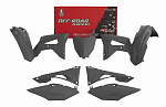 Комплект пластика R-Tech Honda CRF250R 19-20, CRF450R 19-20 (R-KITCRF-GR0-519) Quantum Grey серый