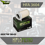 Воздушный фильтр HIFLO HFA3604 Suzuki GSX750 98-02