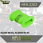 Воздушный фильтр HIFLO HFA2202 Kawasaki EL250 88-03, KLE500 91-07