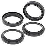 Комплект сальников и пыльников вилки ALL BALLS Kawasaki KDX200 86-92, Suzuki DR650 96-17 (56-136)