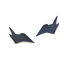 Накладка бака для Kawasaki Ninja 250R левая Без цвета