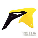 Обтекатели радиатора R-Tech Suzuki RMZ250 10-17 (R-CVRMZGINR10) желтые/черные