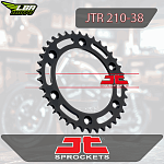 Звезда цепного привода JTR210 38