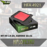 Воздушный фильтр HIFLO HFA4921 Yamaha MT-09 14-20, XSR900 16-21, MTX850 18-20