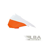 Обтекатель возд. фильтра левый R-Tech KTM SX85 13-17 (R-FIKTMBNARSX85) оранжевый/белый