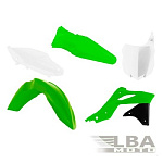 Комплект пластика R-Tech Kawasaki KX250F 13-16 (R-KITKXF-OEM-596) зеленый/черный/белый