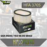 Воздушный фильтр HIFLO HFA3705 Suzuki GSX-R600/750 96-00 SRAD