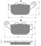 Тормозные колодки Gold-Fren 020 S3