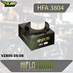 Воздушный фильтр HIFLO HFA3804 Suzuki VZ800 05-08