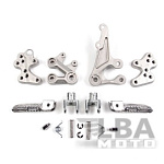 Подножки передние с кронштейнами для мотоцикла Suzuki GSX-R1000 05-16