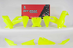 Комплект пластика R-Tech Husqvarna TC/FC/TX/FX 2019- (R-KITHSQ-GF0-599) неоновый желтый