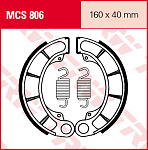 Тормозные колодки TRW MCS806