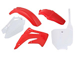 Комплект пластика R-Tech Honda CR85 03-07 (R-KITCRF-OEM-511) Красно-Белый