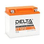 Аккумуляторная батарея Delta CT 1212 (YTX14-BS, YTX12-BS)