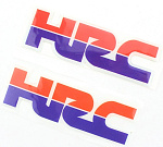 Наклейка HRC на пластик