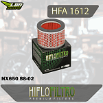Воздушный фильтр HIFLO HFA1612 Honda NX650 88-02