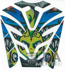 Наклейка на бак для мотоцикла VR46 AGV 1