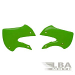 Обтекатели радиатора R-Tech Kawasaki KX65 01-17, KLX110 02-09 (R-CVKX0VE0065) зеленые