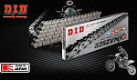 Цепь DID 525ZVMX2 X-Ring 116 звеньев