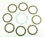 Компл. фрикц. дисков сцепл.+прокладка Athena Yamaha WR450F 05-14