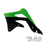Обтекатели радиатора R-Tech Kawasaki KX450F 12-15 (R-CVKXFVENR12) зеленые/черные