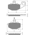 Тормозные колодки Gold-Fren 093 S33