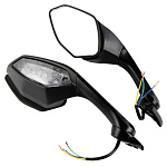 Зеркала для мотоцикла Yamaha YZF-R1 15-20, YZF-R6 17-20 с поворотниками