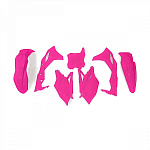 Комплект пластика R-Tech Kawasaki KX250F 17-20 (R-KITKXF-FU0-519) неоновый розовый