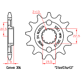  Звезда стальная ведущая MRP SteelStar E1 30613 (JTF1442.13)