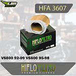 Воздушный фильтр HIFLO HFA3607 Suzuki VS800 92-09 VS600 95-98, VS700/750 86-91