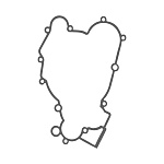 KTM SX85 03-17, SX105 04-11, TC85 14-17 прокладка крышки сцепления внутр. 47030025000