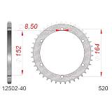 Звезда цепного привода AFAM Сталь 12502-40 (JTR853.40)