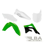 Комплект пластика R-Tech Kawasaki KX450F 13-15 (R-KITKXF-OEM-515) зеленый/черный/белый