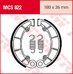 Тормозные колодки TRW MCS822