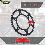 Звезда цепного привода JTR210 47
