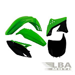 Комплект пластика R-Tech Kawasaki KX250F 09-12 (R-KITKXF-OEM-509) зеленый/черный